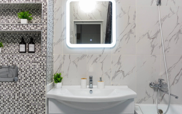 Апартаменты Мята Бархатный Луг в 3-х минутах от набережной реки