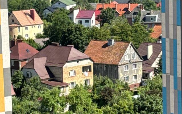 S Panoramnym Vidom Vozle Verkhnego Ozera Flat