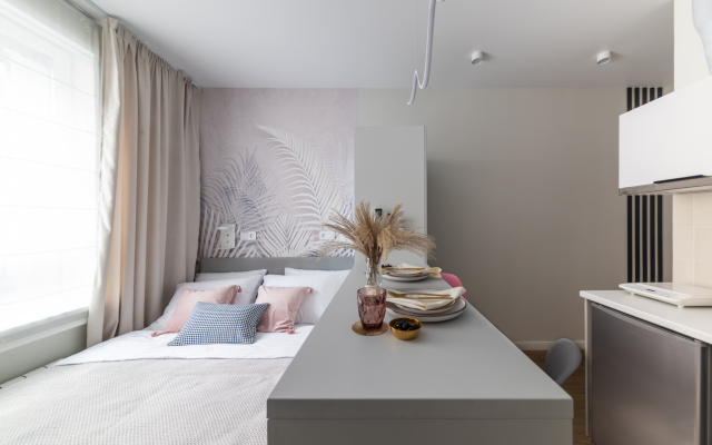 Studiya, Romantichny Dizayn Flat