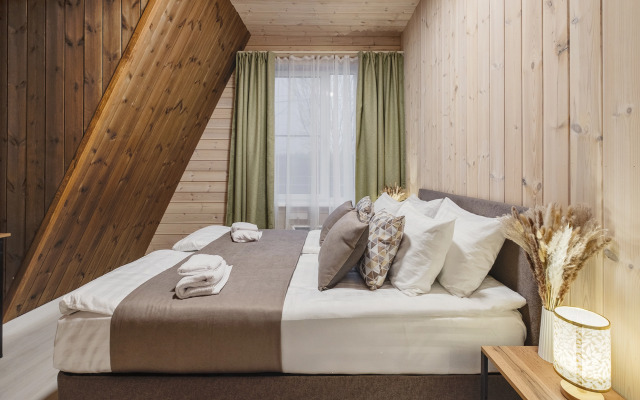 Частный дом С баней и террасой