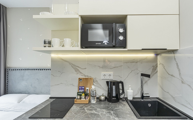 Квартира Студия на Фастовской 2 с видом на город