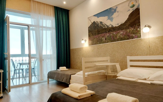 Апартаменты Лазурный Батилиман с видом на море пляж близко