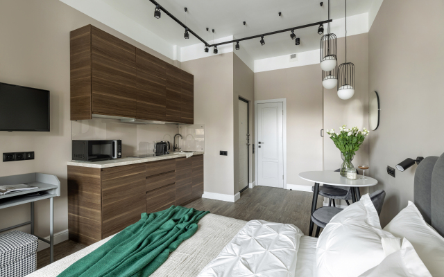 Квартира Студия Relax с балконом PITER APARTMENTS на Лиговском