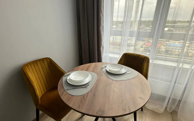 Апартаменты Уютная Студия с Балконом