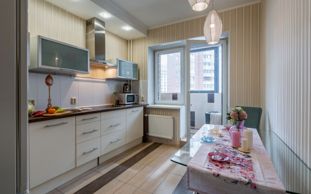 Квартира 2-комнатная Цветочная нежность