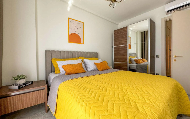 Апартаменты 1+1 Qoople Legend B28 в 100 м от моря