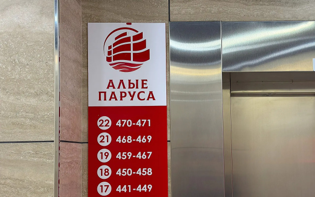 Apartamenty v sovremennom  ZK Alye Parusa na Oktabr'skom prospekte