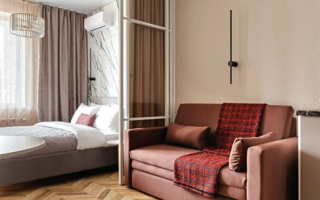Studiya Bordo Flat in Abrikosovo residential complex