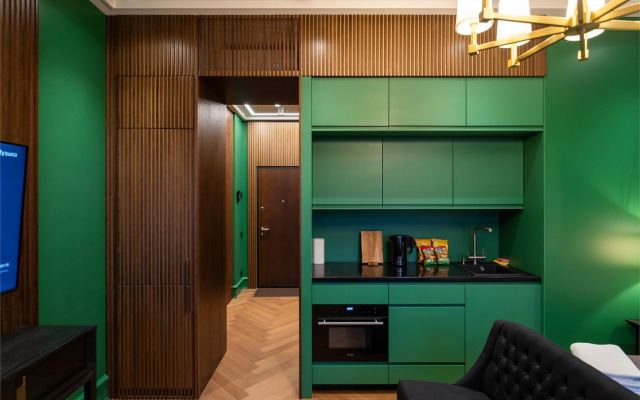 Апартаменты Lalapart Green Retreat с видом на Москва-реку у метро Шелепиха