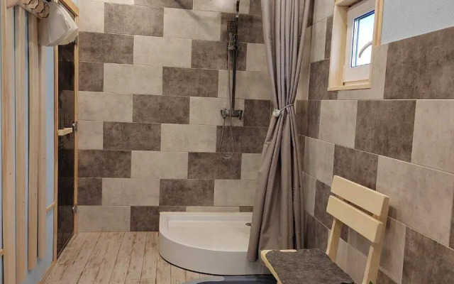 Частный дом Дом на горе с камином и сауной