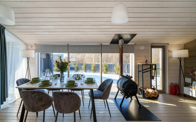 Частный Дом Моя Атмосфера ДубльДом с Дровяной Печью