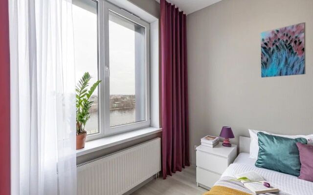 Квартира Двухкомнатная Видовая Piter Apartments в ЖК Эмеральд