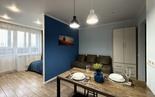 Квартира студия на улице Саморядова 6