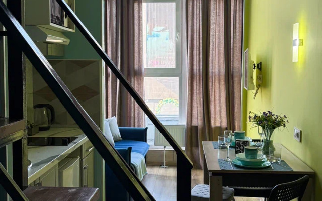 Апартаменты студия в районе метро Автозаводская АВС17