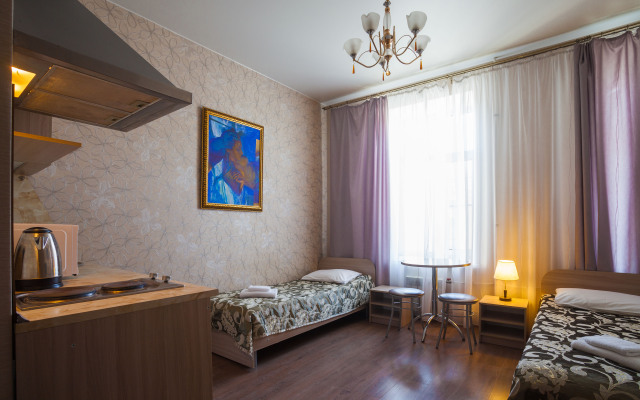 Studio 1+1 LeoHotels Rizhskij Apartment
