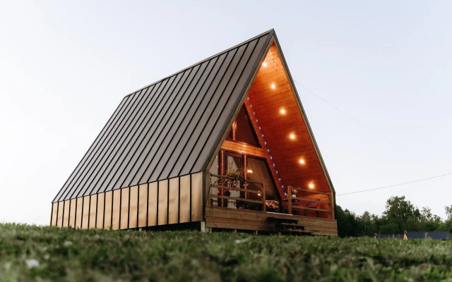 Гостевой дом в стиле «Афрейм»