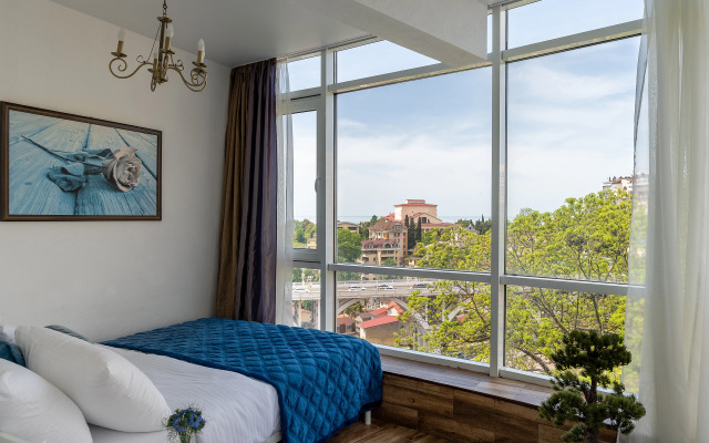 Квартира с видом на море и двумя спальнями