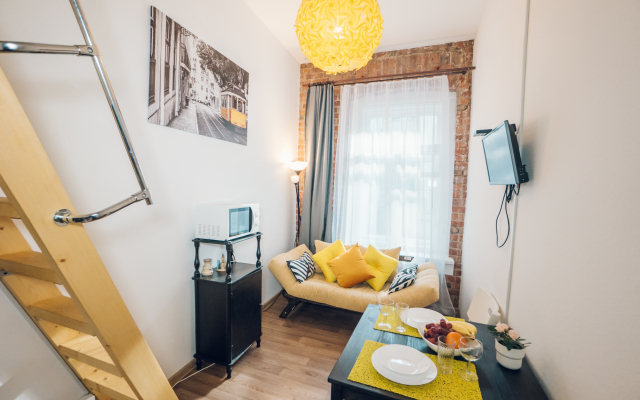 Апартаменты Двухуровневая студия LOFT 3