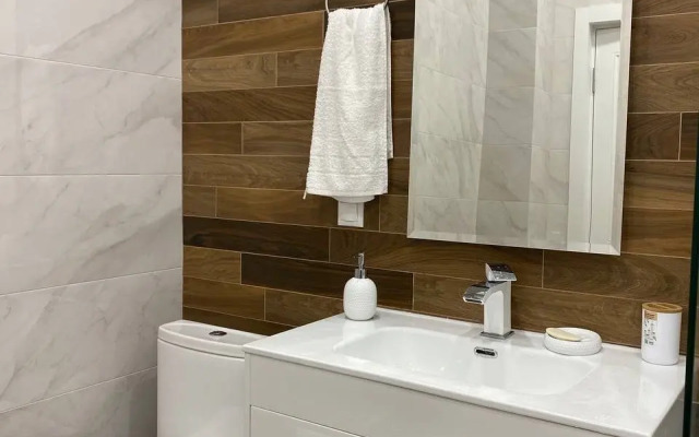 Квартира Двухкомнатная Светлая в Новостройке с Видом на Море