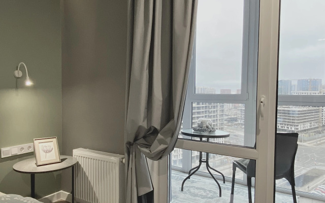 2-h komnatnye Stil'nyj Stokgol'm v Minsk Mir Apartments