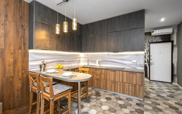 Апартаменты Двухкомнатные с Балконом Elite Apartments