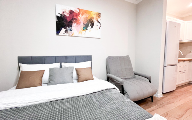 Апартаменты Добрые Квартиры с Терассой на Ларина 45с6