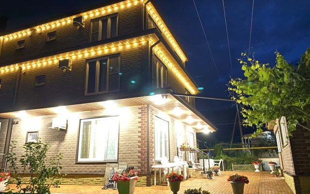 Частный дом с сауной и с зоной барбекю