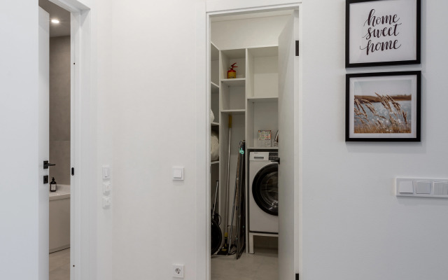 Sovremennyye Apartamenty s Vidom na Natsional'nuyu Biblioteku Apartment