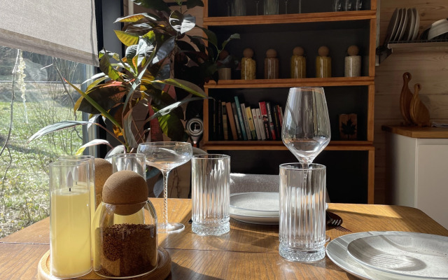 Бунгало С террасой и чаном