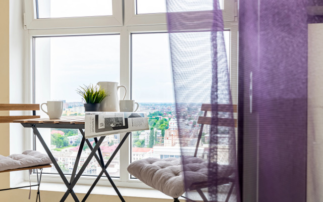 With a View From 70 Meters That Will Drive You Crazy Panoramic Balcony Lounge Area Apartments