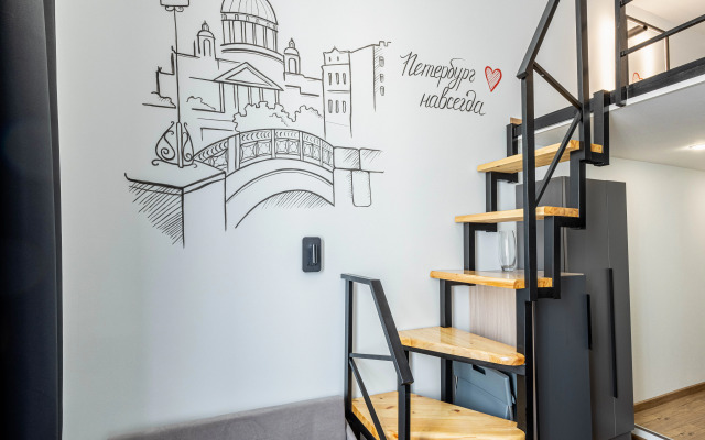 Studiya v tsentre Peterburga Flat