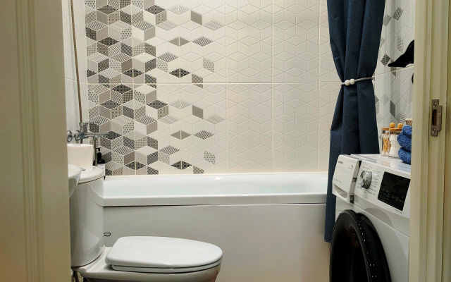 Квартира с красивой террасой на крыше дома в Белгороде