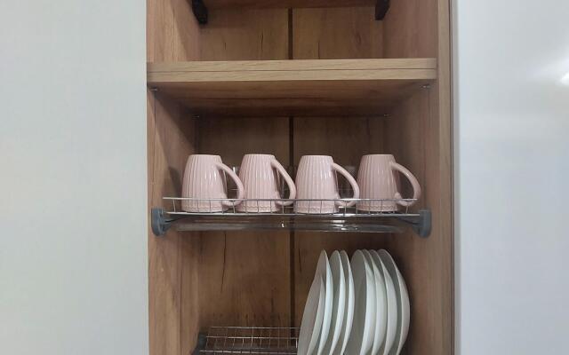 Квартира Уютная квартира-студия с видом на Бугринский мост