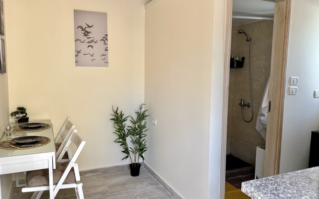 Zhemchuzhnye Apartamenty s Terrassoy v Tsentre Khayfy Apartments