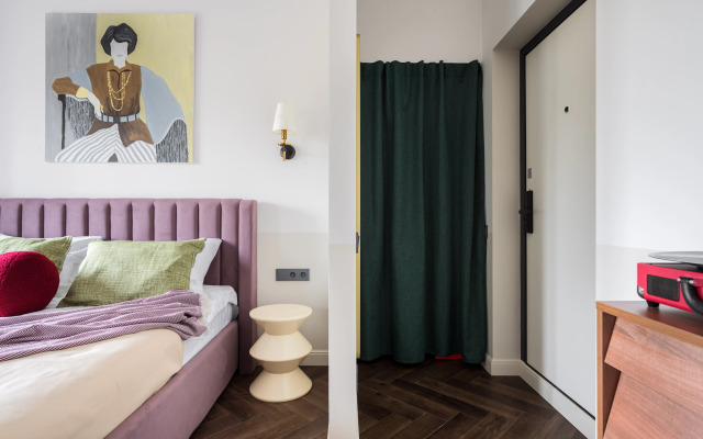 Квартира New Horizon Art Vinil 71 премиальный центр и авторский интерьер