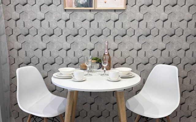 1-к. квартира на Базарной площади с видом на пруд, 30 м², 22 этаж