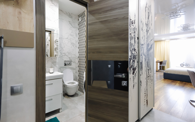Lalapart Aspen Wood Chetryrekhmestnaya Studiya u Metro Dmitrovskaya Apartments