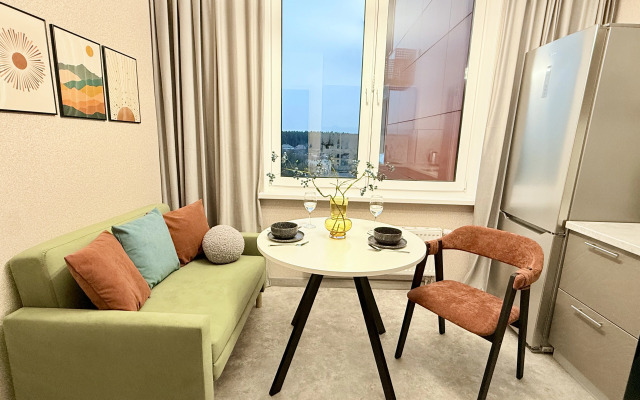 Квартира Дизaйнepcкая на улице Анны Ахматовой 11к3