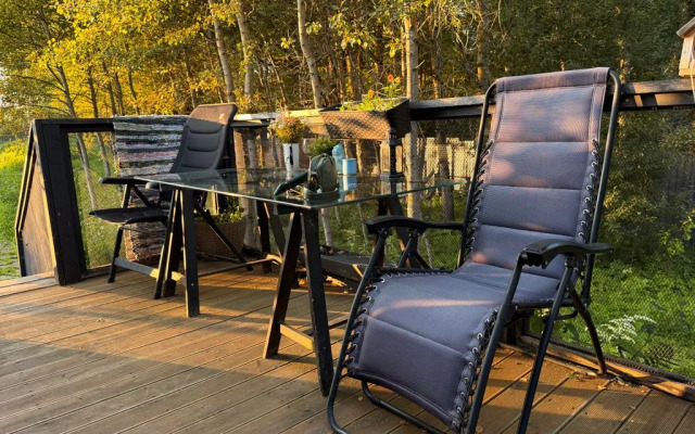 Частный дом с баней в лесу на берегу Истринского водохранилища