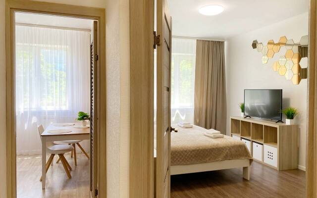 Квартира Уютная и светлая 1-комнатная квартира во Владивостоке