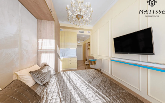 Апартаменты с Балконом и Видом на Море в Cамом Сердце Адлера