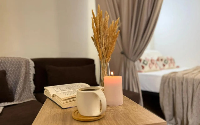 Апартаменты для четверых с террасой 3 минуты до моря