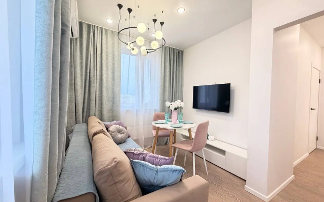 Апартаменты Делюкс с балконом Frukty Rent Однокомнатный