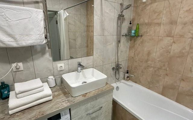 Апартаменты с двумя кроватями и ванной, 2 этаж