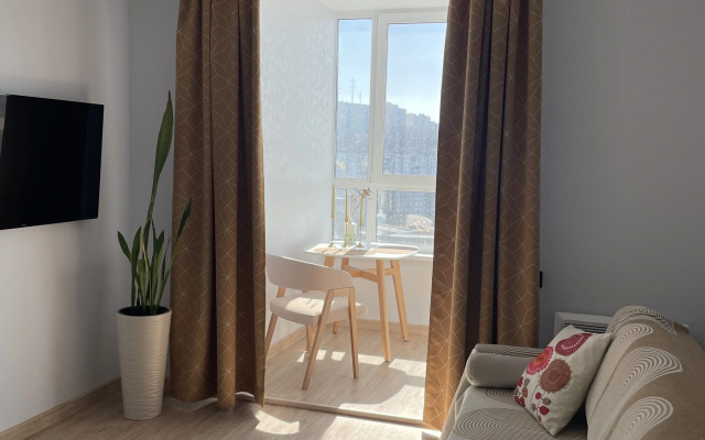 S Sovremennym Dizaynom I Mebelyu Flat