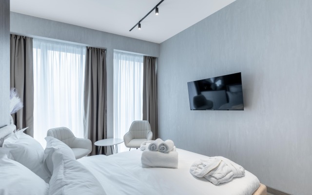 Studio apartments with panoramic views in Moscow City