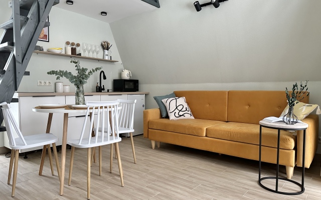 Barnhaus №1 s drovyanoj banej i goryachej kupel'yu, na 7 gostej Private House