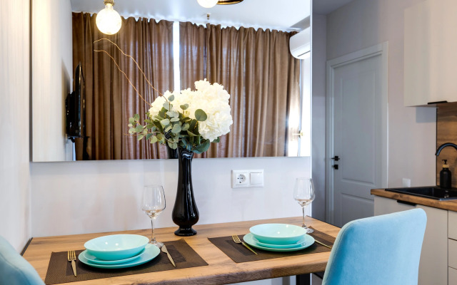 Апартаменты Квартира студия TIFFANY'S Березовая Aллея 19к3