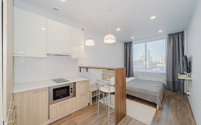 Апартаменты Rooms in Radius Central House с видом на город(11 этаж)