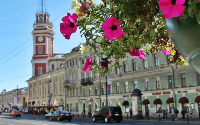 Квартира видовая в Золотом треугольнике Петербурга